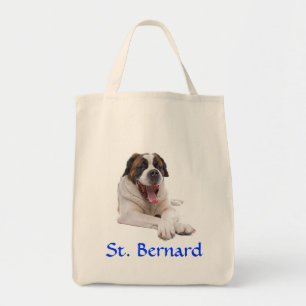 St. Bernard Boodschappen Canvas Tassen
