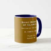 St Bernard de tasse de Clairvaux (Devant droit)
