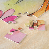 St. Bernard Dog Jigsaw Puzzel (Zijkant)