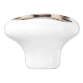 St. Bernard Dog Keramische Knop (Zijkant)