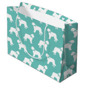 St. Bernard Dog Puppy Groot Cadeauzakje (Achterkant Gekanteld)