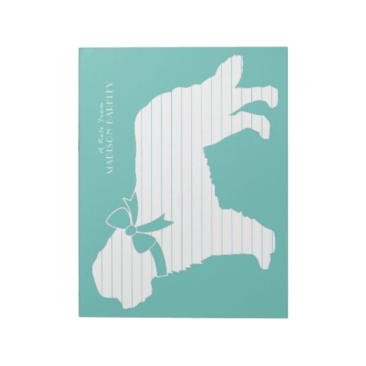 St. Bernard Dog Puppy Notitieblok (Gedraaid)