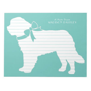 St. Bernard Dog Puppy Notitieblok