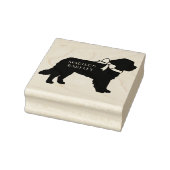 St. Bernard Dog Puppy Rubberstempel (Stempel)