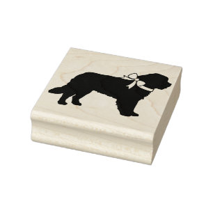 St. Bernard Dog Puppy Rubberstempel