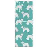 St. Bernard Dog Puppy Wijn Cadeautas (Voorkant)