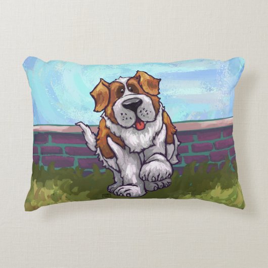 St. Bernard Gifts & Accessoires Decoratief Kussen (Voorkant)