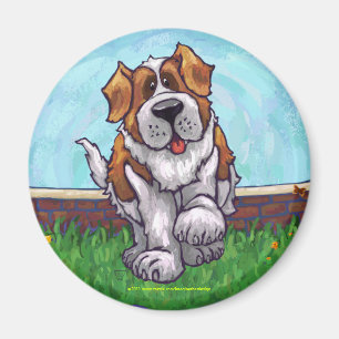 St. Bernard Gifts & Accessoires Magneet
