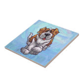St. Bernard Gifts & Accessoires Tegeltje (Zijkant)