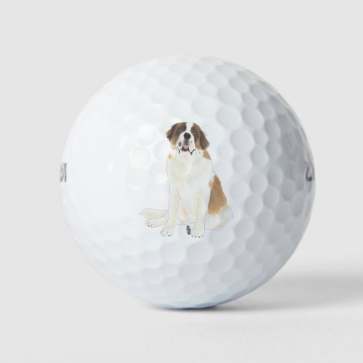 St. Bernard Golfballen (Voorkant)