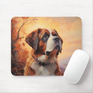 St. Bernard hond Muismat