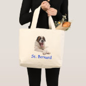 St. Bernard Jumbo Canvas Canvas tas (Voorkant (product))