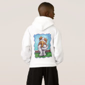 St Bernard mignon badine le T-shirts (Dos entier)
