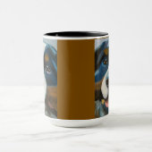 St Bernard | Mug à deux tons, 15 oz (Centre)