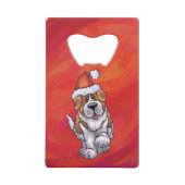 St Bernard Noël En Rouge (Devant)