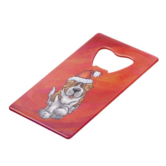 St Bernard Noël En Rouge (Devant Angle)