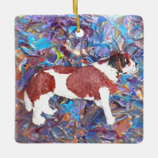 St. Bernard Ornament (Voorkant)