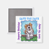 St. Bernard Party Center Magneet (Voorkant / Achterkant)