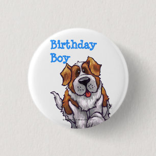 St. Bernard Party Center Ronde Button 3,2 Cm