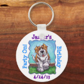 St. Bernard Party Center Sleutelhanger (Voorkant)
