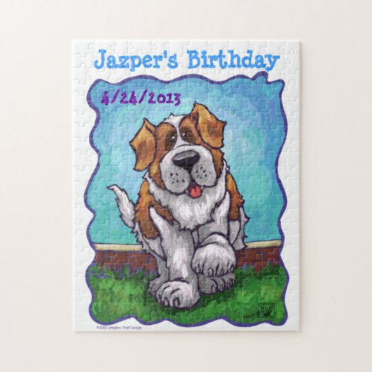 St. Bernard Party Centrum Legpuzzel (Verticaal)