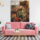 St. Bernard Preaching the Second Crusade Canvas Afdruk (Insitu (Woonkamer))