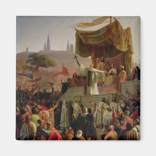 St. Bernard Preaching the Second Crusade Magneet (Voorkant)