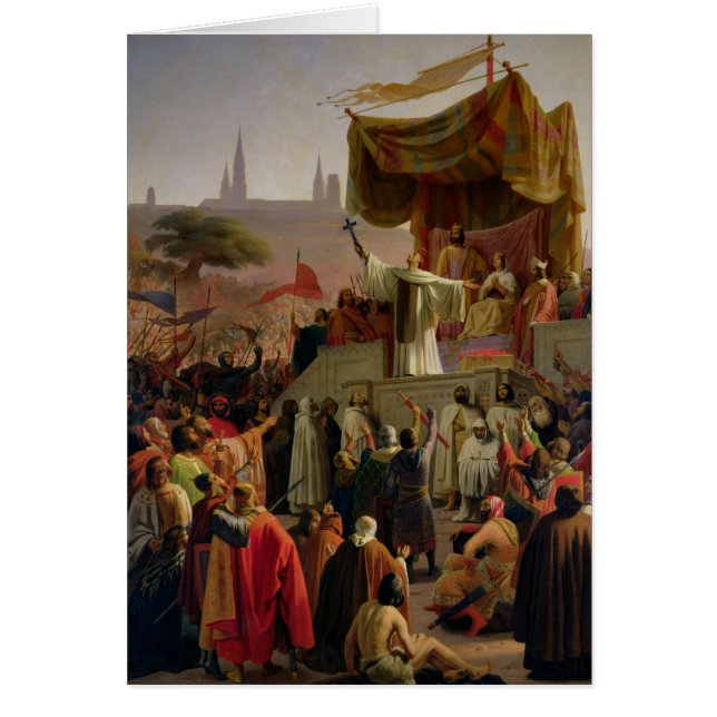 St Bernard prêchant la deuxième croisade (Devant)