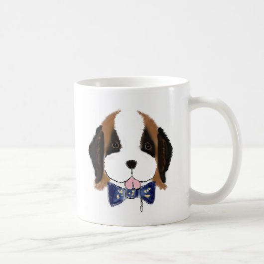 St. Bernard Puppy Mok - Slobbers Puppy Love Series (Rechts)