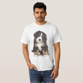 St. Bernard Puppy T-shirt (Voorkant volledig)