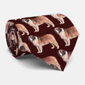 St. Bernard Stropdas (Opgerold)