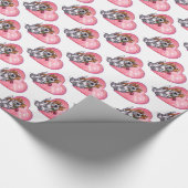 St. Bernard-Valentijnsdag Cadeaupapier (Hoek)