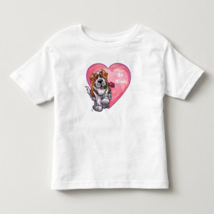 St. Bernard-Valentijnsdag Kinder Shirts