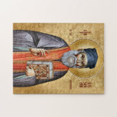 St. Bessarion the Agathonite Orthodox Icon         Legpuzzel (Horizontaal)