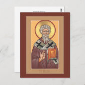 St. Blaise Prayer Card Briefkaart (Voorkant / Achterkant)