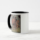 St. Boris en St. Gleb gemonteerd, c.1377 Mok (Voorkant links)