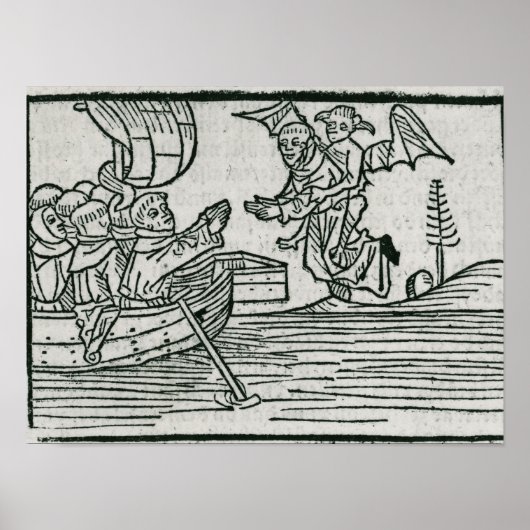 St. Brendan en de demon Poster (Voorkant)