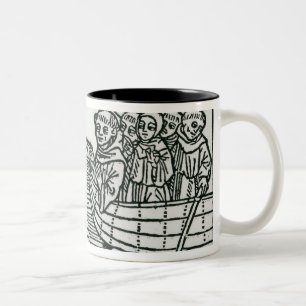 St. Brendan en de Siren Tweekleurige Koffiemok