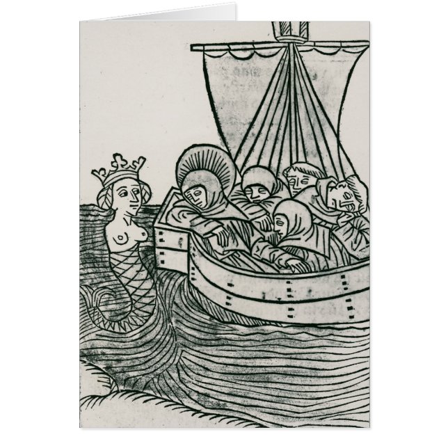 St Brendan et la sirène (Devant)