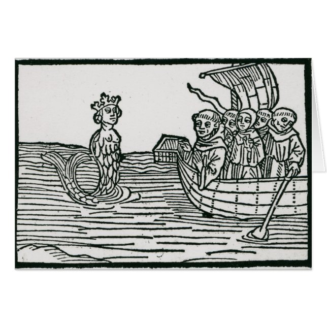 St Brendan et la sirène (Devant horizontal)