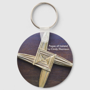 St. Brigid Cross-Sleutelhanger Sleutelhanger