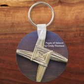 St. Brigid Cross-Sleutelhanger Sleutelhanger (Voorkant)