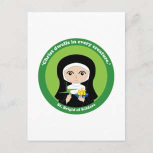 St. Brigid of Kildare Briefkaart