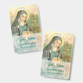 St. Brigid van Ierland (M 014) Badge (Voor- en achterkant)