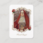 St. Brigid van Kildare Religieus Visitekaartje (Voorkant)