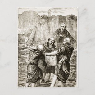 St. Brigit's box, van 'The Trias Thaumaturga' of Briefkaart