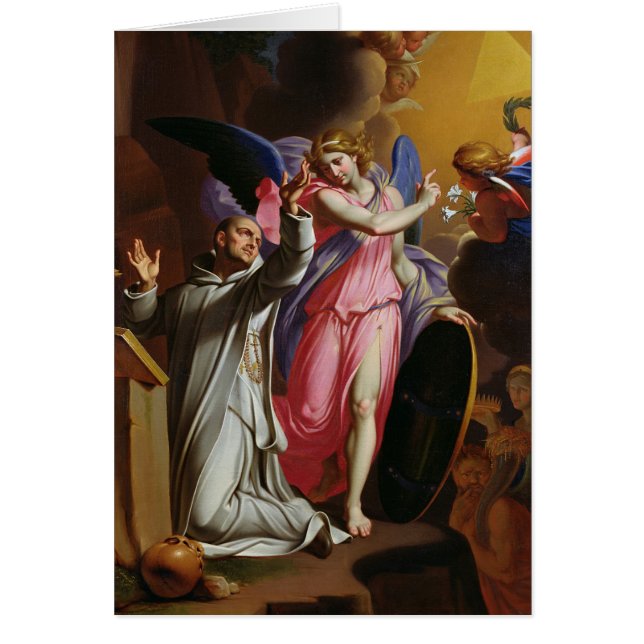 St Bruno à la prière, 1671 (Devant)