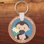 St Cajetan Sleutelhanger (Voorkant)