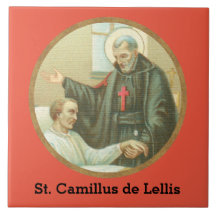 St. Camillus Comforting an Ongeldige (M 021)