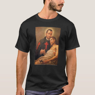 St Camillus De Lellis katholieke patroonheilige ve T-shirt